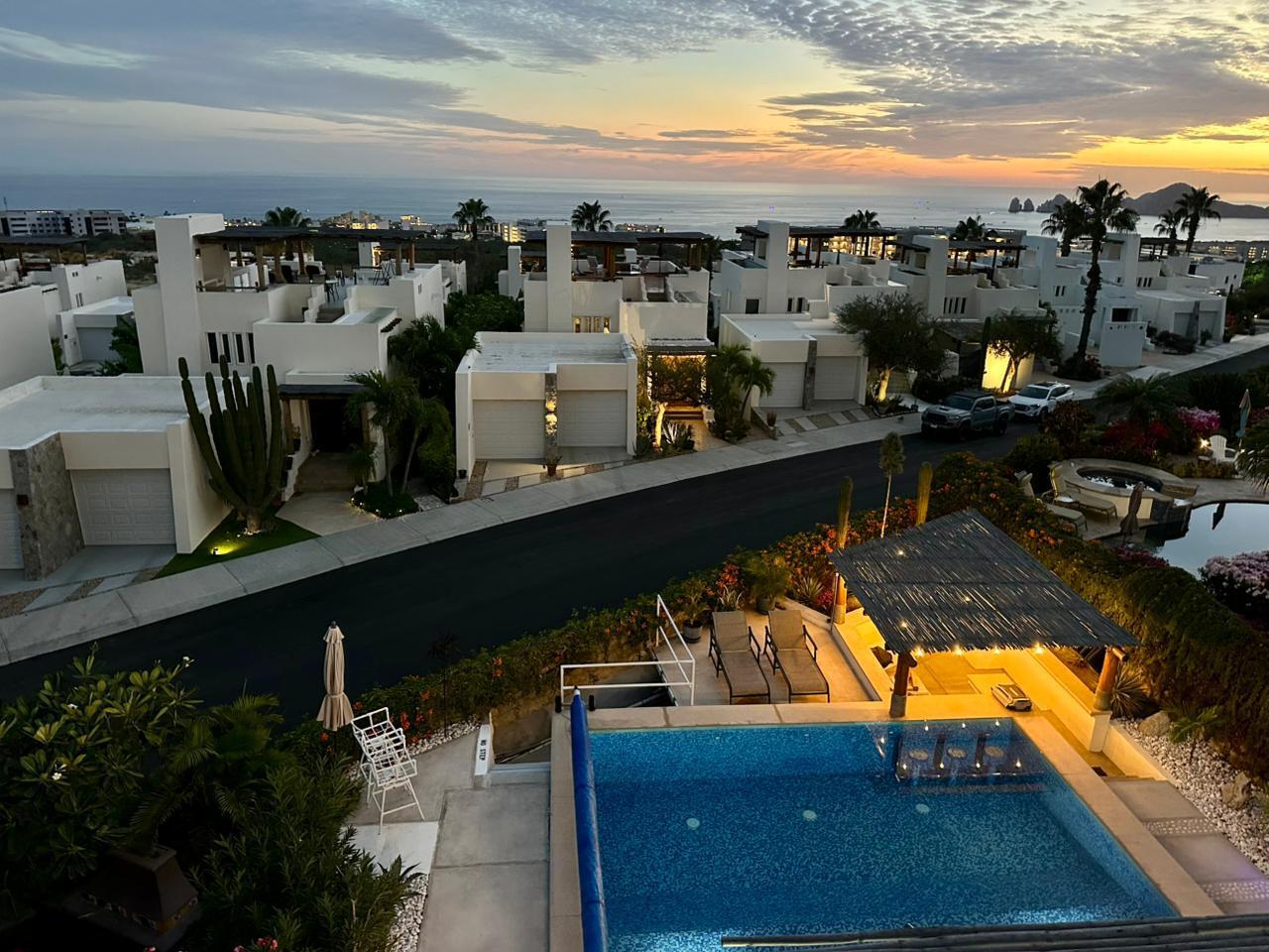 Los Cabos Cabo Bello Casa Granite, situated in the beachside gated community of Cabo Bello, brings together coastal living and everyday comfort just a short stroll from the swimmable beach. The main residence features three bedrooms and three bathrooms, of which two of these bedrooms are on a separate and private side of the house sharing an ocean for sale