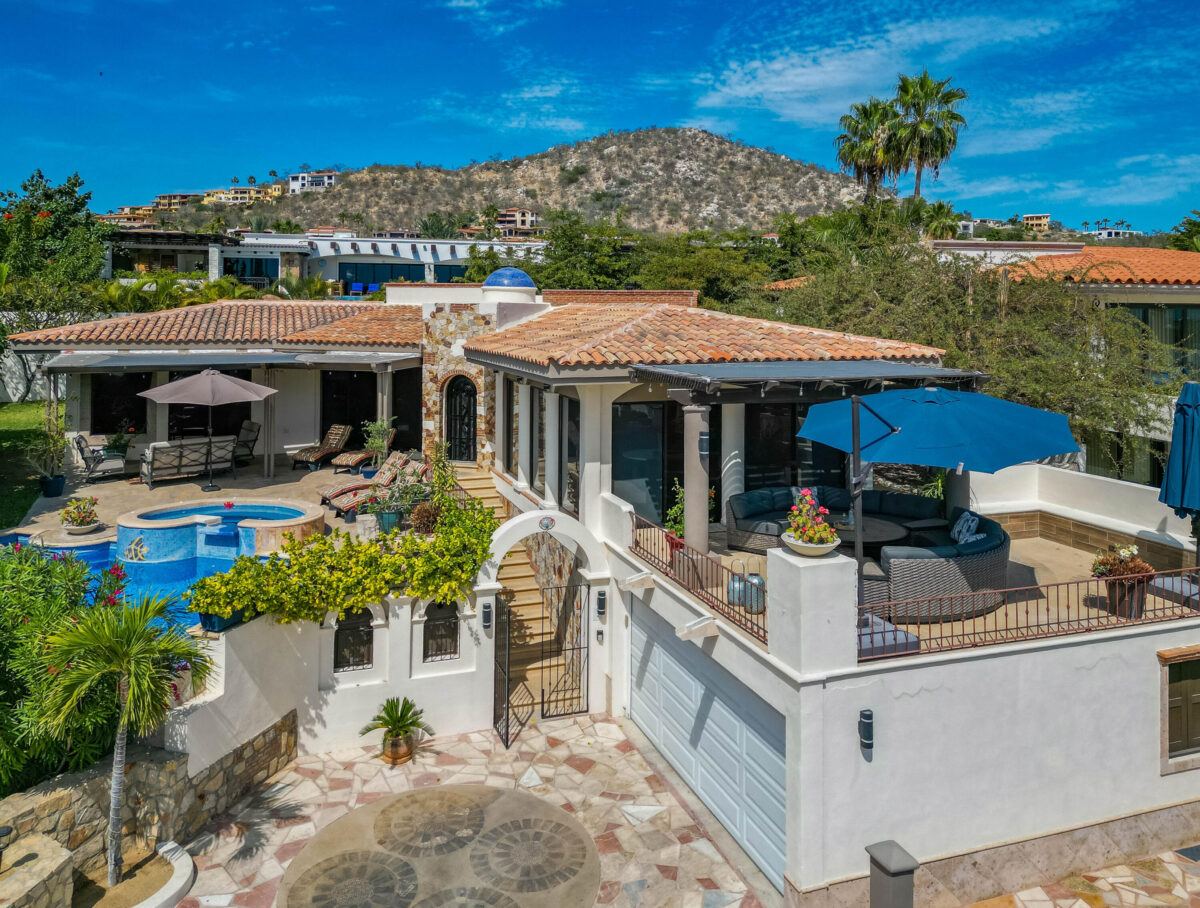 Los Cabos Rancho Paraiso Welcome to Casa Teva, a beautifully renovated single-level retreat tucked inside the gated community of Rancho Paraíso in Cabo San Lucas. This 3-bedroom, 2.5-bath residence blends effortless coastal style with thoughtful modern upgrades, creating a turnkey home that is both elegant and highly functional.Recently reimagined in a refined coastal-chic aesthetic, the home features bright, airy interiors, natural textures, and a relaxed sophistication that reflects the spirit of Baja living. Beyond its visual transformation, Casa Teva has undergone extensive systems upgrades, offering peace of mind and comfort for full-time living or effortless vacation use.Positioned to capture some of the area's most captivating vistas, the home enjoys beautiful – A7 Rancho Paraiso, Cabo Corridor, BS