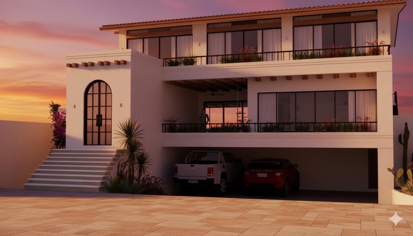 Los Cabos The Canyon Entre Piedras Welcome to The Canyon, San JosΓ© del Cabo's only fully accessible master-planned community. This enclave of 39 Artigas-designed 4-bedroom homes offers three layout options, central air, four full baths, two-car carport, rooftop terrace with ocean for sale