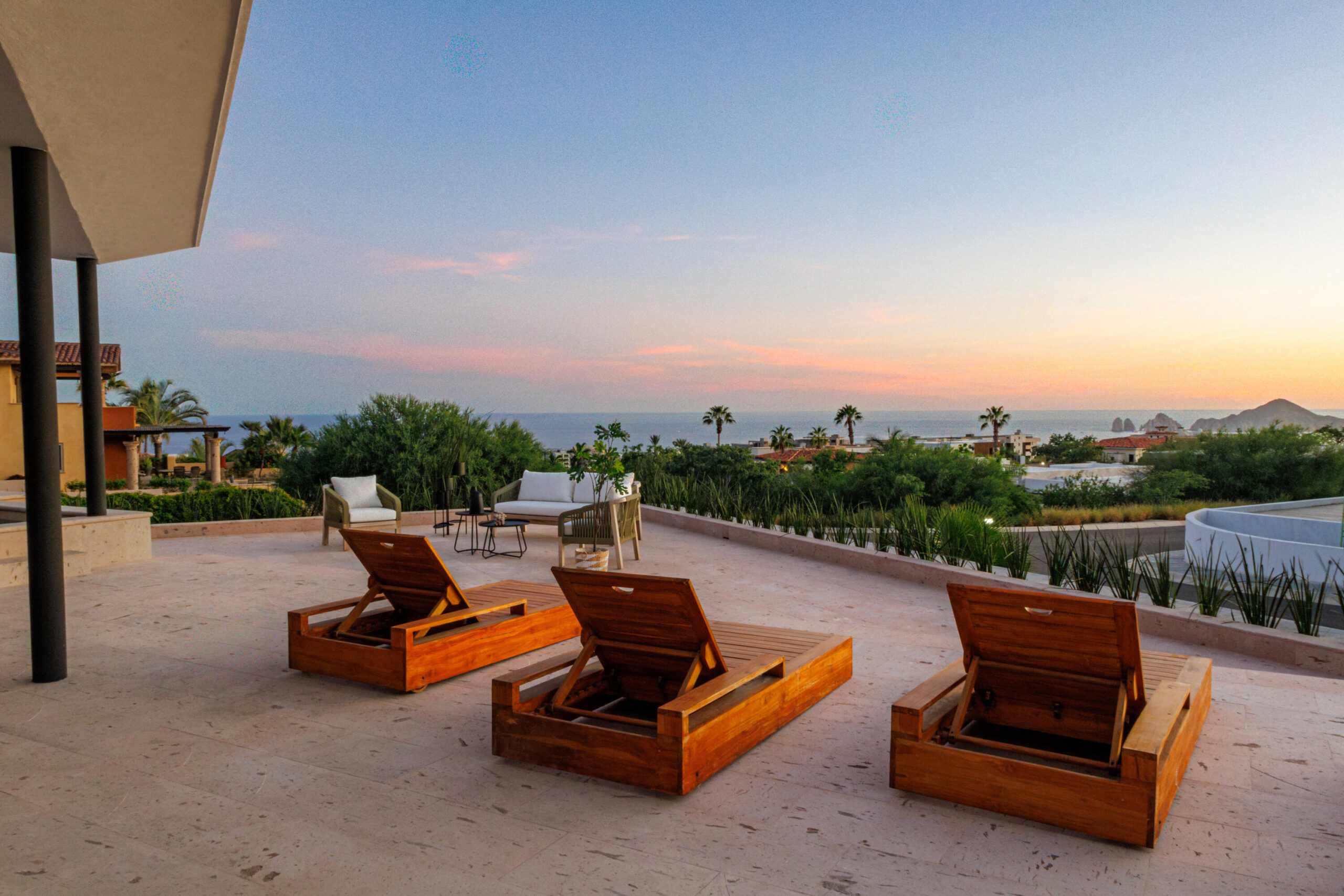 Los Cabos El Tule-Inland:General Rare investor opportunity in the San José Corridor. 2 luxury residences fully completed and move-in ready. 8 additional units with land secured and full blueprints in place -- ready to build to buyer's vision. At – 2-C Cerro del Vigia, Cabo San Lucas, BS