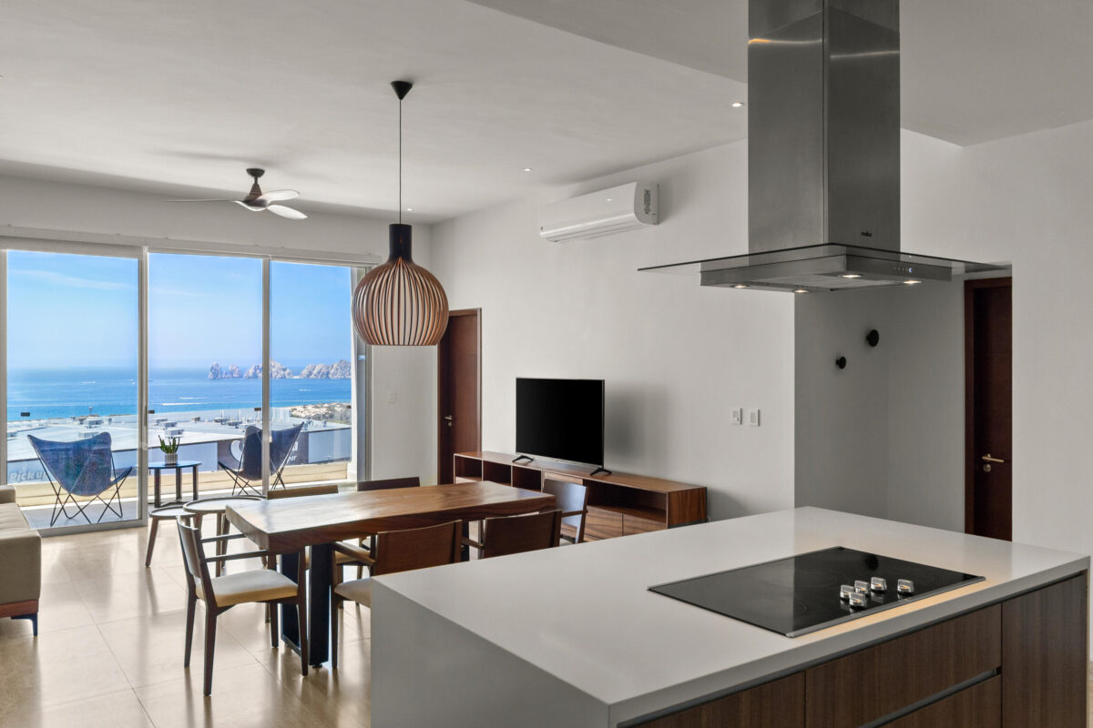 Los Cabos Vista Mare Condo for sale at Vista Mare, Cabo San Lucas, located on the third level with ocean and mountain – Biggest PH Cuatrovientos, Cabo Corridor, Cabo Corridor, BS