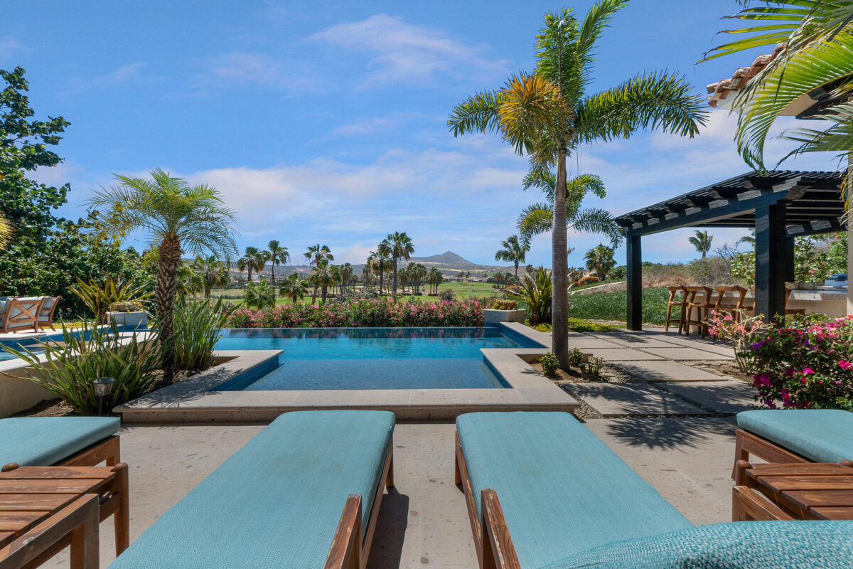 Los Cabos El Tule-Inland:General Rare investor opportunity in the San José Corridor. 2 luxury residences fully completed and move-in ready. 8 additional units with land secured and full blueprints in place -- ready to build to buyer's vision. At – Casa Alcaravan, Cabo San Lucas, BS