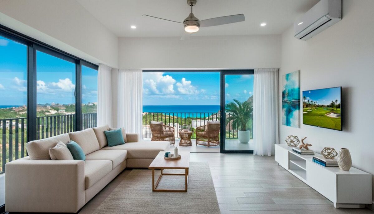 Los Cabos Torres San Jose Perfectly maintained 3 bedroom 3 bathroom 2nd floor Penthouse Unit. BBQ area on expansive 1000 Sq Ft. terraza with amazing – Massive 3bd Penthouse, Cabo Corridor, Cabo Corridor, BS