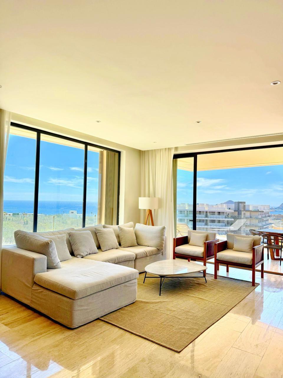 Los Cabos Mistiq Los Cabos Experience luxury living in this exclusive 3-bedroom condominium featuring 3 full bathrooms and 1 half bathroom, offered fully furnished and equipped for your comfort and convenience.Enjoy spacious interiors, high-quality finishes, and breathtaking panoramic – Salomon De La Cruz Perez, Cabo Corridor, BS